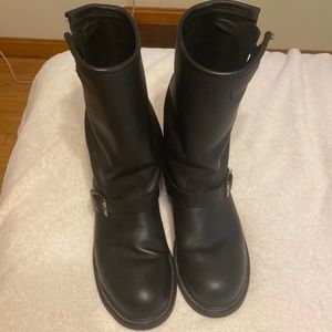 Black Carolina Motorcycle riding boots